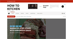 Desktop Screenshot of how2kitchen.com